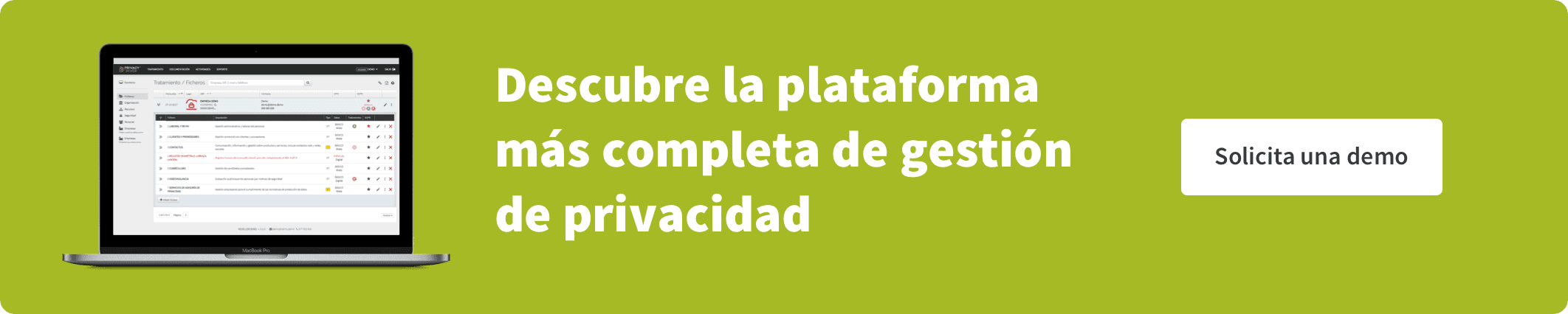 Solicita una demo